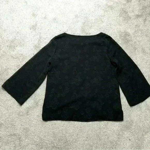 NEW Vince Camuto Blouse Black - Picture 2 of 9